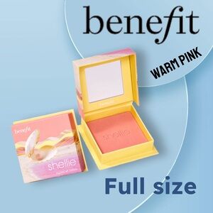 ▶️🆕*NEW* BENEFIT | FULL | Silky-Soft Powder Blush - Shellie